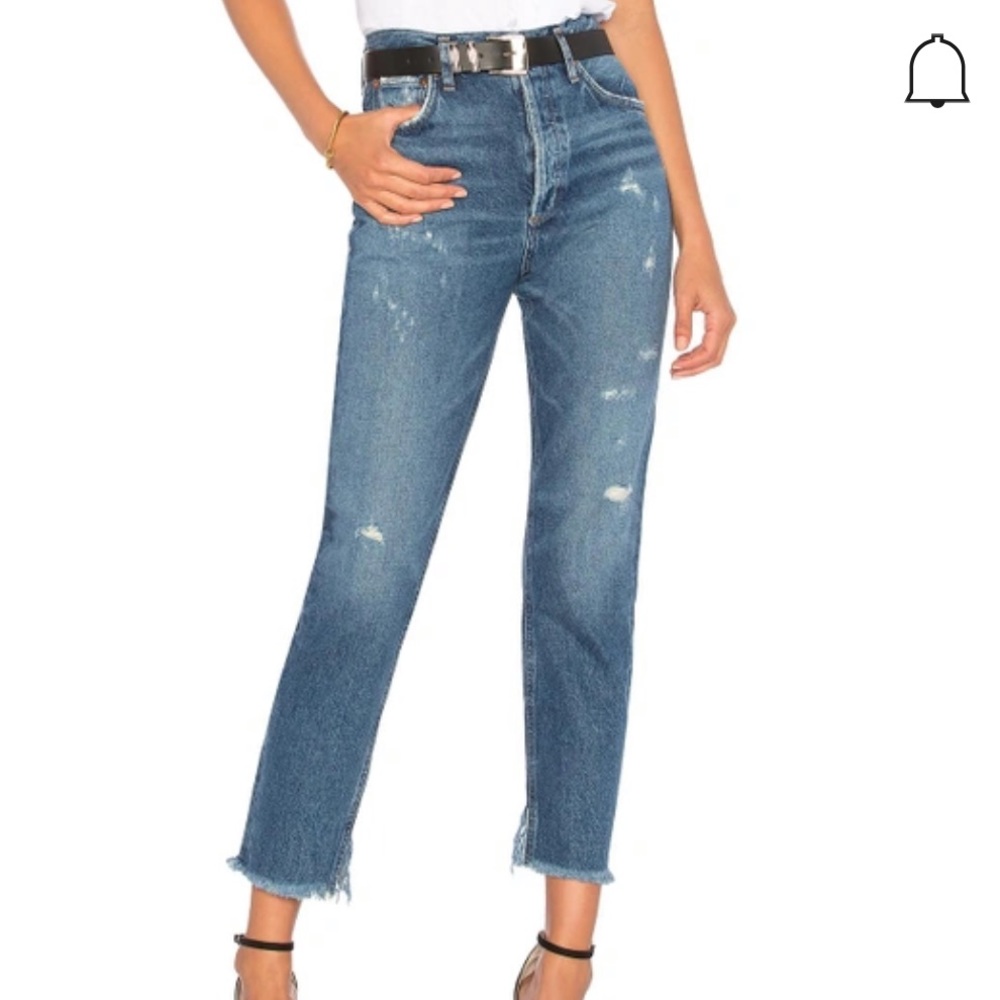 Agolde Jamie High Rise Straight Leg